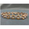 Image 1 : Sterling Silver & Gold Finish Diamond Bracelet