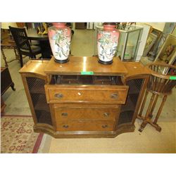 Vintage - Small Drop Front desk with drawers