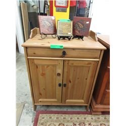Solid wood cabinet - used