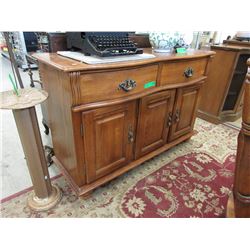 Oak Sideboard - Set on Bun Feet