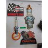 Image 1 : 4 Champion Spark plug signs