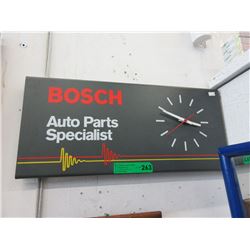 Bosch auto parts clock