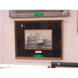 Ship print of the "Macquarie"