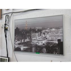 Large framed print of Paris