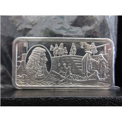 2.08 Troy Oz. Proof Quality .925 Silver Art Bar
