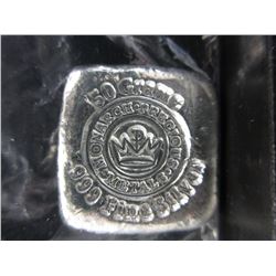 50 Gram .999 Silver Loaf Bar