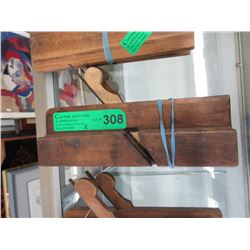 2 Vintage wood joiner planes