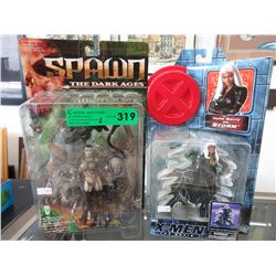 New - X-Men & Spawn figurines