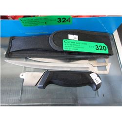 Filet Knife with 2 removable blades