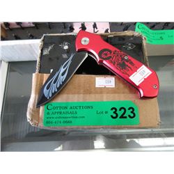12 New folding knives