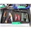 Image 1 : Sight, Binoculars & knives - used
