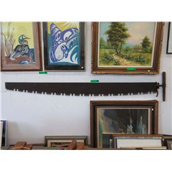 Vintage 2 Man fallers saw