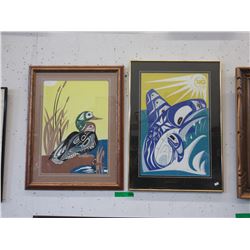 2 Limited Edition 1994 silkscreens