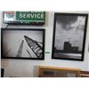Image 1 : 2 Framed construction prints