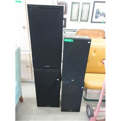 4 Floor speakers  - used