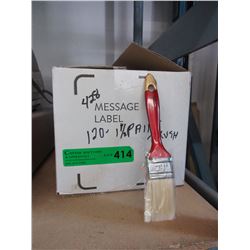 Case of new 1-1/2" paint brush