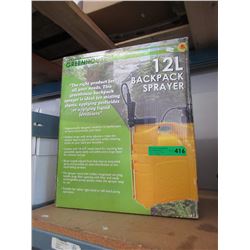 12L Backpack sprayer