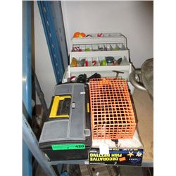Tackle boxes, flashlights & more