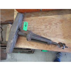 19th Century bung hole auger