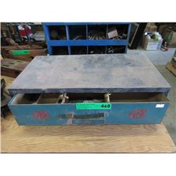 Vintage metal product display drawer