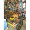 Image 1 : Metal rolling rack - used