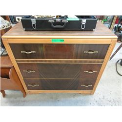 Vintage wood dresser