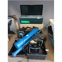 3 Tackle boxes & contents