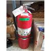 Image 1 : 2 Fire extinguishers - used