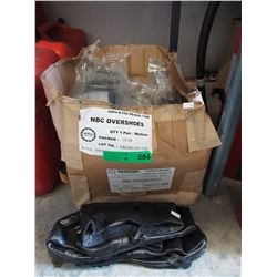 10 Pairs of NBC overshoes - new