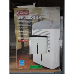 21 Liter dehumidifier