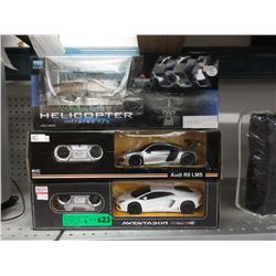 3 R/C Vehicles