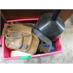 Tote of used tools