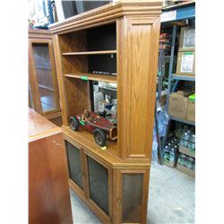 Oak Entertainment Unit - used