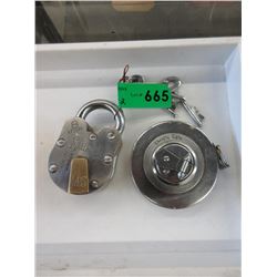 Heavy duty Mahavir  padlock with keys