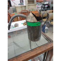 Vintage Spouted 1 Quart Oil Can