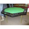 Image 1 : Portable poker table with folding legs