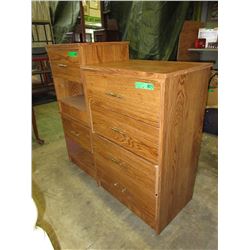 Small dresser & 2 bedside tables