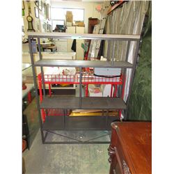 Metal shelf
