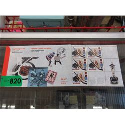 1992 Canadian "Lightning on Ice" stamp booklet