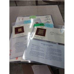 14 US First Day Issue stamps