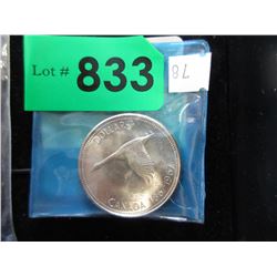 1967 Canadian Silver Dollar Coin
