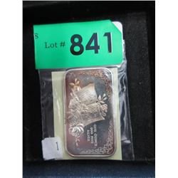 1 Troy Ounce .999 Fine Silver Bar