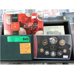 1998 Canadian Sterling Silver Proof Set