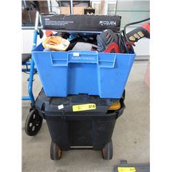 Rolling Tool Chest with Box and contents - used