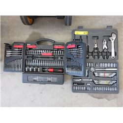 Wrench Socket Set and Power Bit Set - used