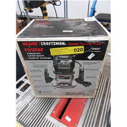Craftsman Multi-Speed Router - used