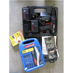 Craftsman Cordless Drill & Fuller Screw Driver Set