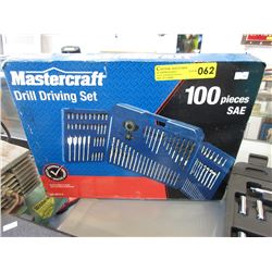 Mastercraft 100 Piece Drill Driving Set - Like New