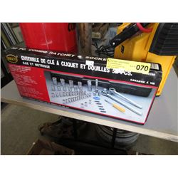 Brico 52 Piece Combo Ratchet Socket Set - As New