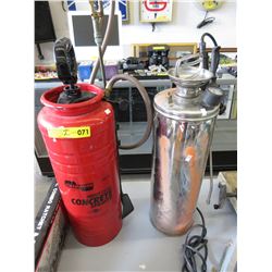 2 Industrial Pump Sprayers - used